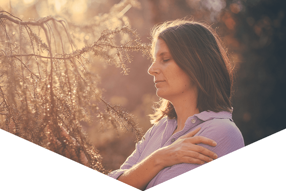 Mira Gehbauer - Das fotografierte Bild zeigt die innere Ruhe, körperlicher Stärke, Ausdauer und Wohlbefinden